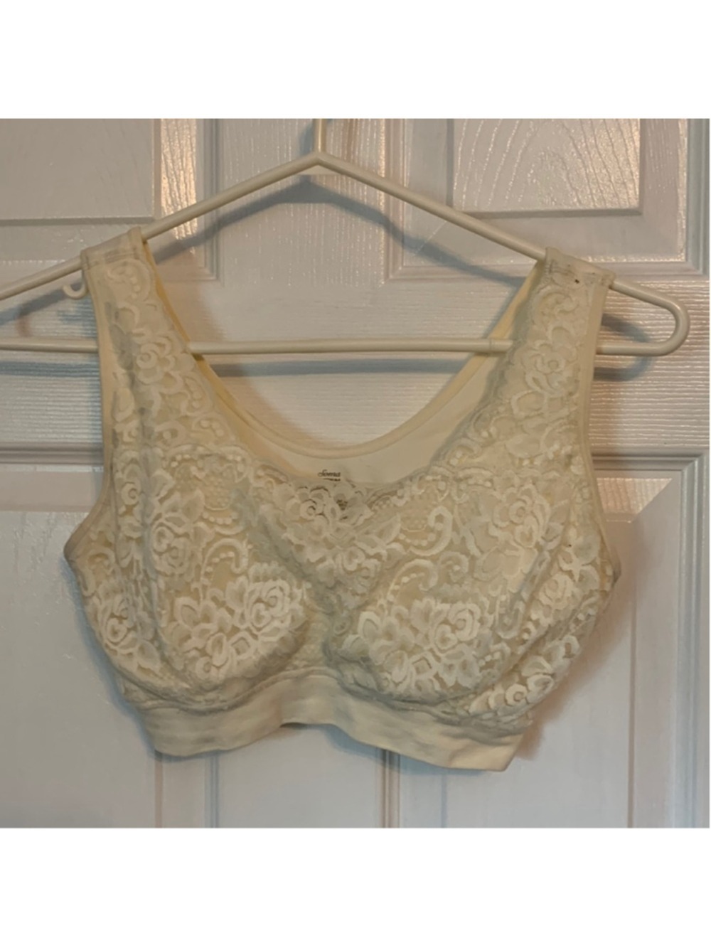 Cream lace Soma bralette medium